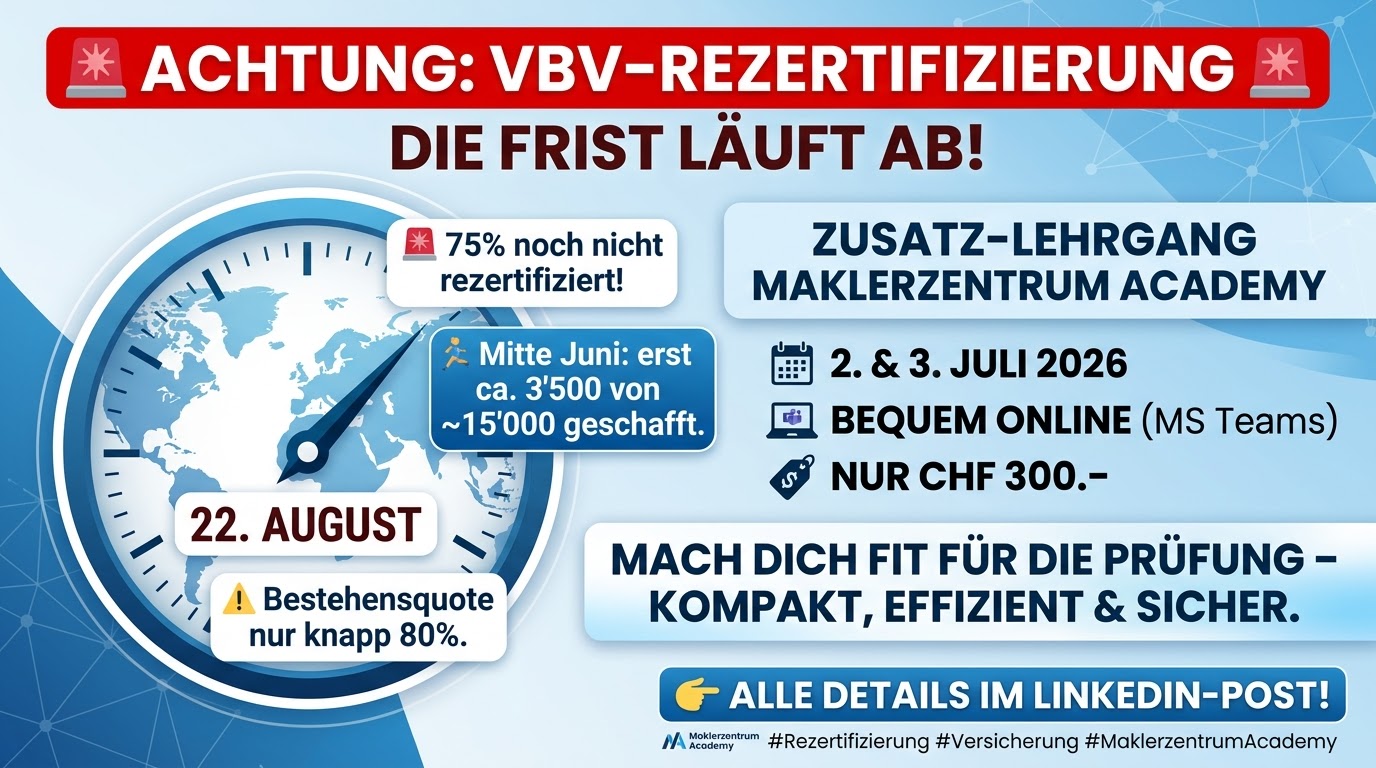 Rezertifikation Infografik