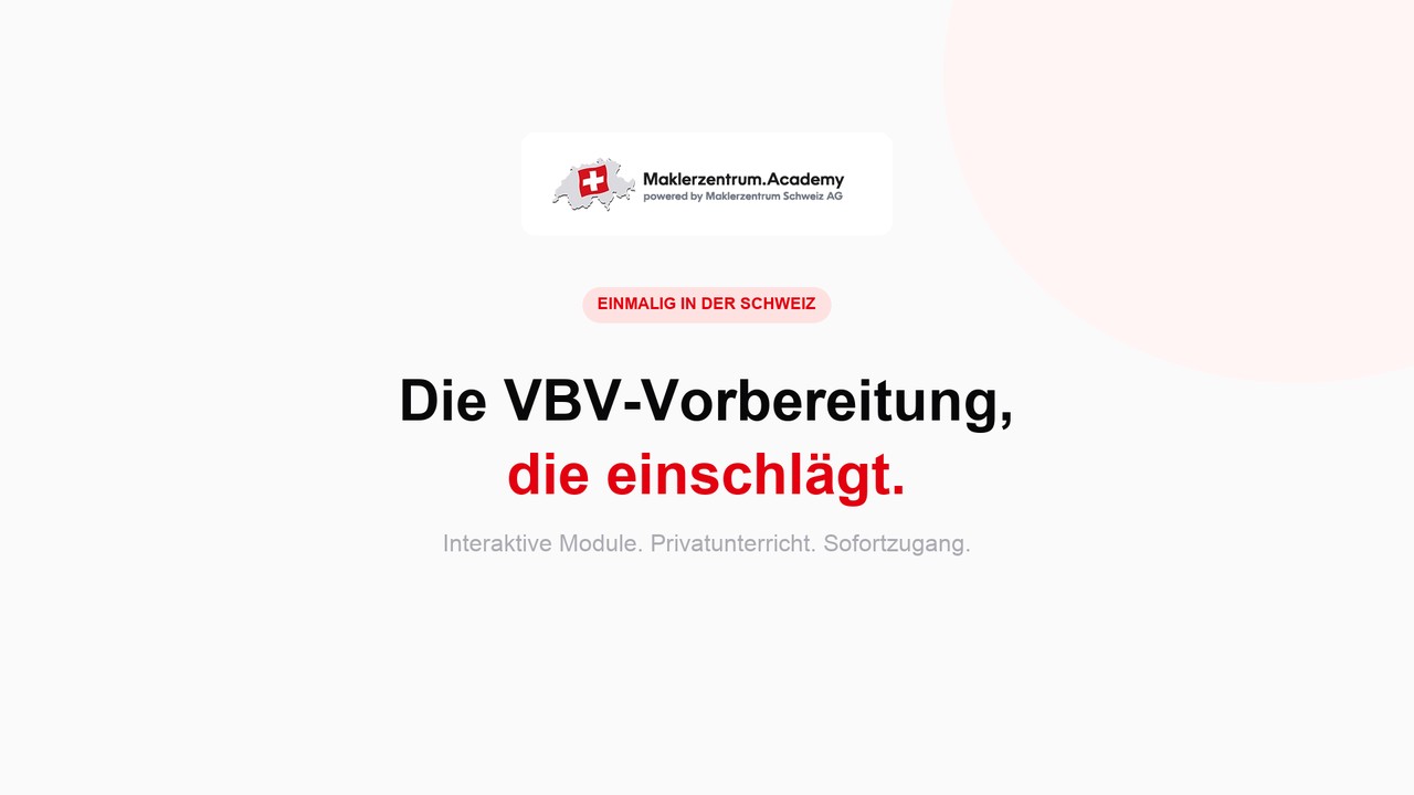 Maklerzentrum Academy – Hybrid-Lernsystem erklärt